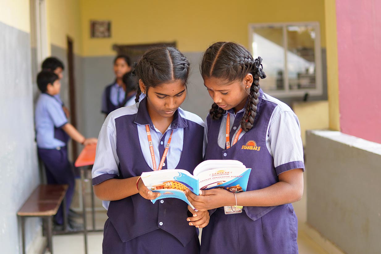 Creative activities at Sanskar